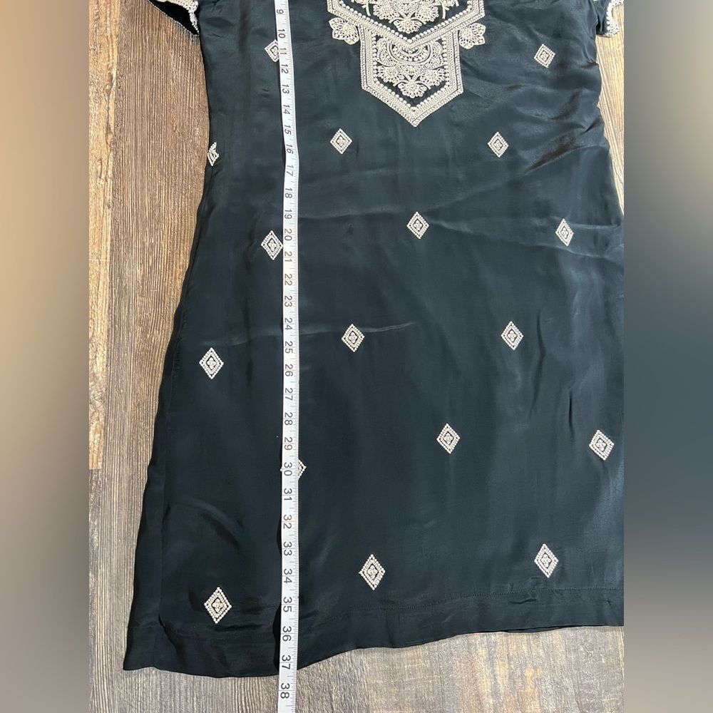 Sigrid Olsen Signature Short Sleeve Embroidered S… - image 7